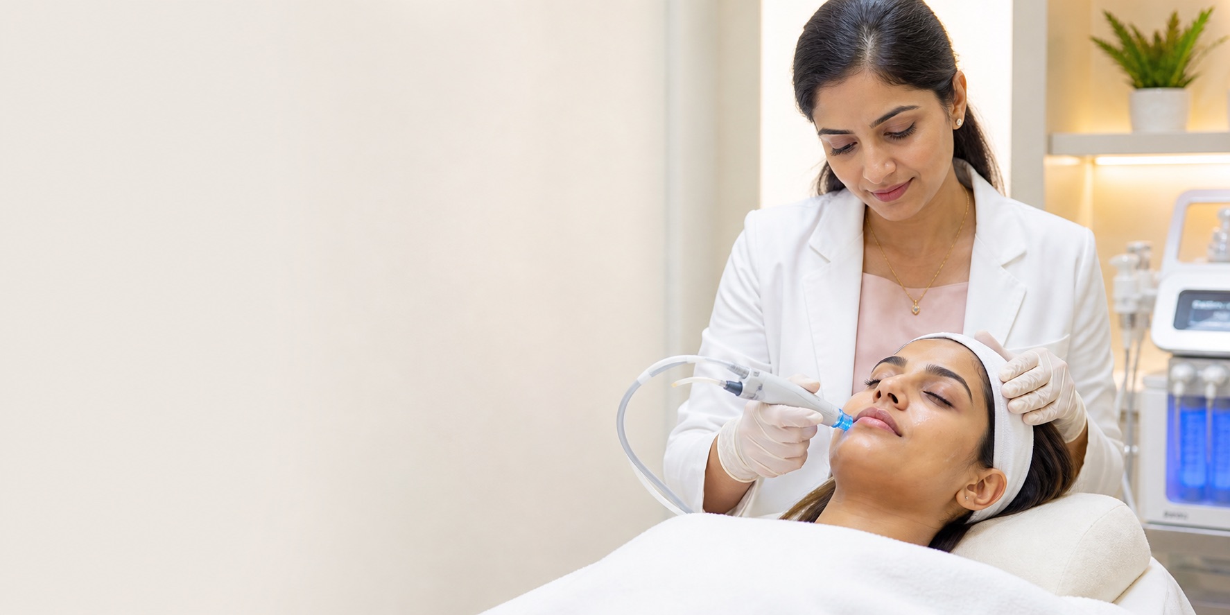 HydraFacial MD® treatment at Dr. Nishita's Clinic